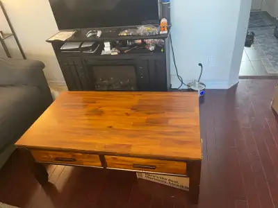 Wood Coffee Table, View more