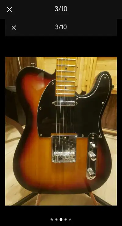 Maple Neck (thin tampered) Alder or Pine Body 3 Ply Guard Wilkinson Pups Guitar Fetish 3 Barrel Sadd...