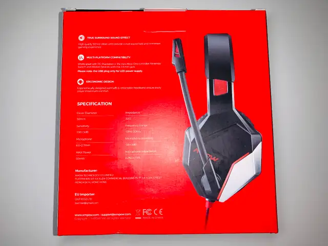 MPOW EG10-ÉCOUTEURS/GAMING HEADSET 3.5M JACK (NEUF/NEW) (C008) in Sony Playstation 4 in City of Montréal - Image 3
