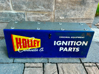 Vintage “Holley Carburetor Co” Metal Service Station Display Box