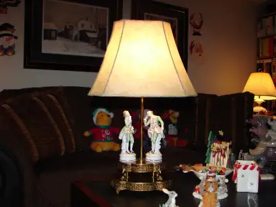 VINTAGE RARE QUITE UNUSUAL BEDSIDE LAMP, View more