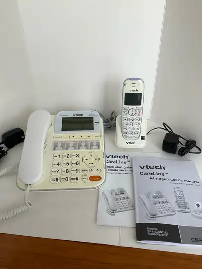 Vtech Careline phone for seniors, View more
