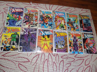 THE UNCANNY X-MEN #191 - 201, ANNUAL #9, MARVEL COMICS, MAGNETO