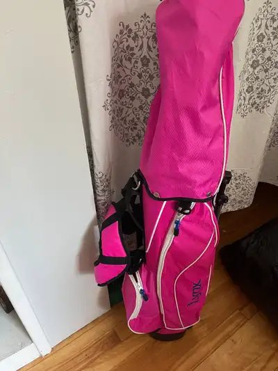Lynx junior pink golf set, View more