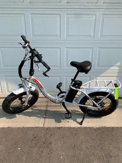 DJ e-bike for sale. Almost brand new, 34 kms of use only. The bike has pedal only, e-asssist or elec...
