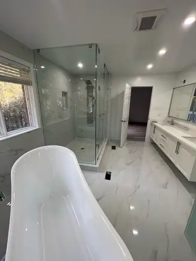 Service:plumbing &electrical Bathroom &kitchen &basement renovation Tile/floor/stair/painting/carpen...