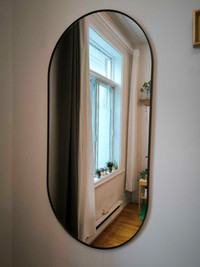 Miroir Ikea LINDBYN noir 
