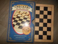 Checkers & Tic Tac Toe  game