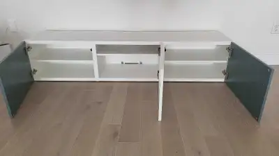 IKEA Besta TV Unit (3-Door) – Excellent Condition, View more