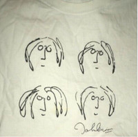 John Lennon :: Vintage T-shirt [rare]