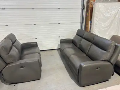 Power Reclining Sofa and Loveseat , View more