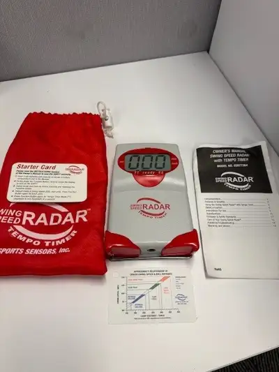 Golf Swing Speed Radar with Tempo Timer - like new, View more