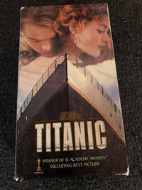 Titanic VHS 