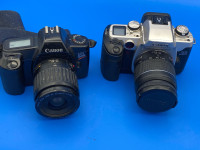 Canon Eos 35mm SLR film cameras