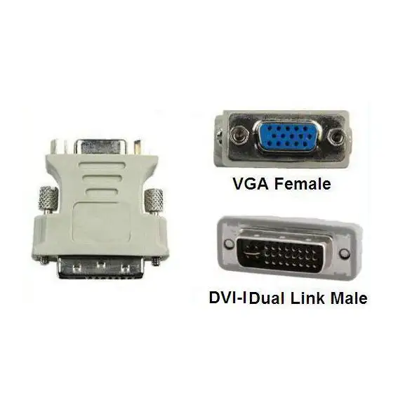VGA to DVI-D Dual Link Adapter