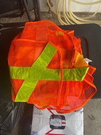 Safety vests. 