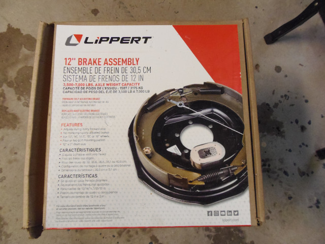 Complete Lippert Brake Assemblies and Drums in Cargo & Utility Trailers in Owen Sound - Image 2