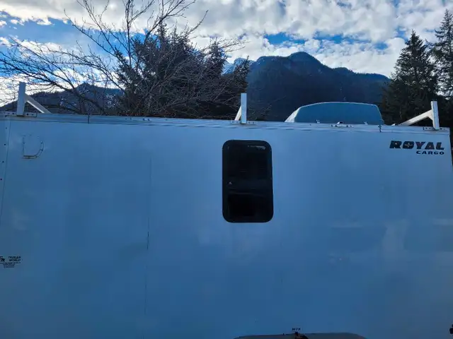 7x14 Cargo/Enclosed Partially Camperized Trailer in Cargo & Utility Trailers in Hope / Kent - Image 5