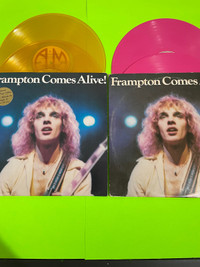 Peter Frampton ‎– Frampton Comes Alive 1976 2 x Pink and Gold LP