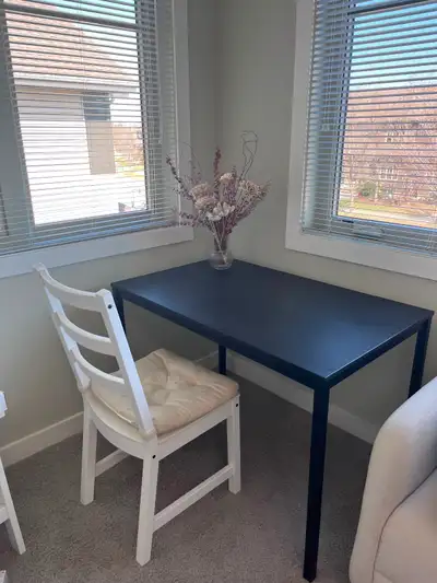 Ikea black desk, View more