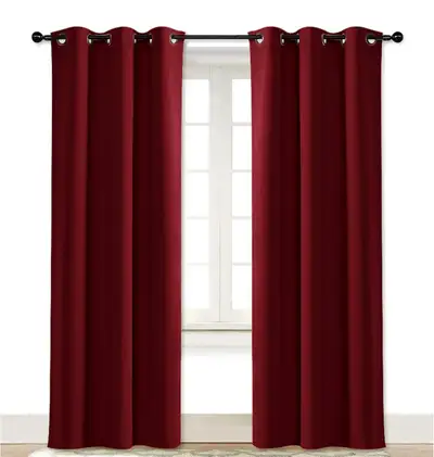 Rideau occultant à isolation thermique pour chambre—1 panel, View more