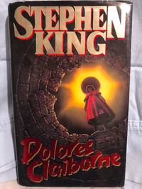 Novel - Stephen King “Dolores Claiborne” $20, hard cover, used