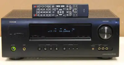 Connect 2 speakers, or as many as 5 speakers. (Plus, it has a signal output for a powered subwoofer)...