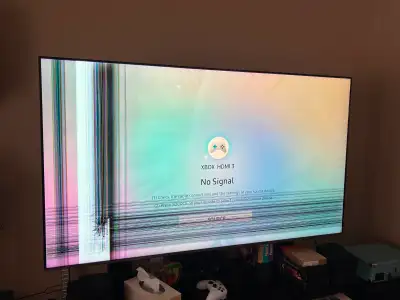 Samsung 65 inch tv - selling for parts only, View more