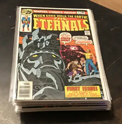 Eternals complete comics set 1 to 19 a1, View more