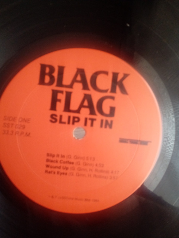 BLACK FLAG slip it in original LP insert vinyl *best cash offer in CDs, DVDs & Blu-ray in Windsor Region - Image 2