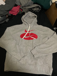 Grey Nike hoodie