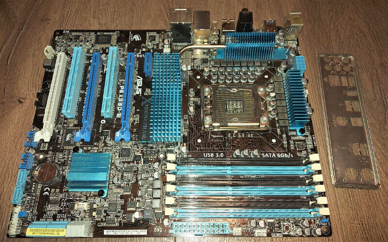 Used, ASUS P6X58D-E LGA1366 Motherboard for sale  