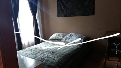 Chambre à louer dans très bel appartement,métro Papineau