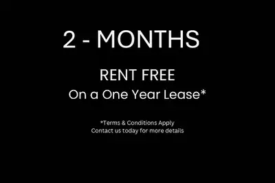 2 Months RENT FREE in South Etobicoke