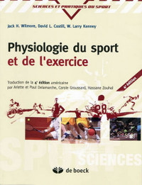 Physiologie du sport et de l'exercice 4e