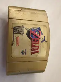 Zelda Ocarina of Time Collector's Edition (Or/Gold), Nintendo 64