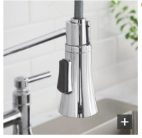 Chrome kitchen faucet.  Never used.