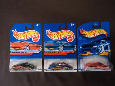 HOT WHEELS SHADOW JET II LOT OF 3, View more