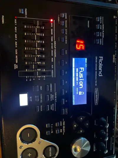 Roland td 30  electronic drum set, View more