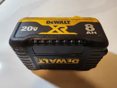 DEWALT XR 20V MAX* 8Ah Lithium-Ion BatteryModel # DCB208, View more