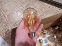 Edison-style lightbulbs x 17 