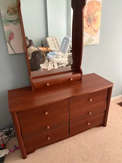 Dresser with mirror, View more