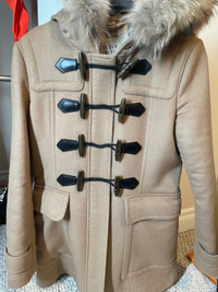Burberry Technical Wool Duffle winter coat