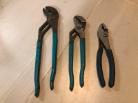 12 INCHES + 9 INCHES 420 CHANNEL LOCK PLIERS + 8 INCHES REGULAR
