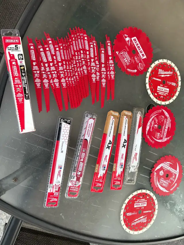 Milwaukee Diablo Sawzall Blades in Power Tools in City of Toronto - Image 2