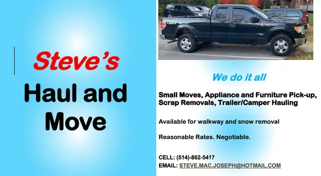 Moving and Hauling Service