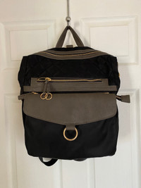 Backpack, laptop and crossbody bag
