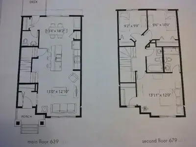 "Victor" model townhome built by Homes by Avi in the family friendly community of Southfork in Leduc...