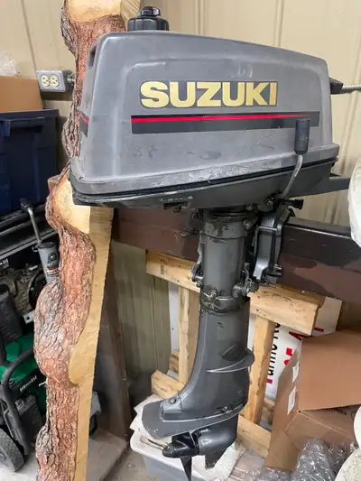 Light weight, 4hp two stroke, ran last year.