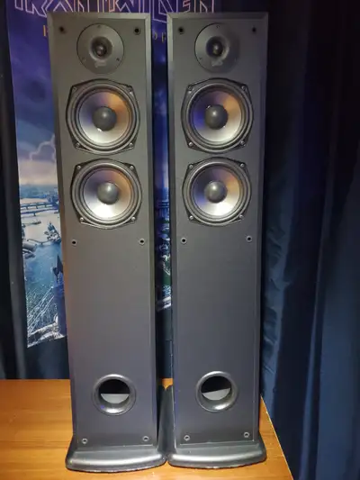 Enceintes de type colonne de qualité Polk Audio modèle R40, View more